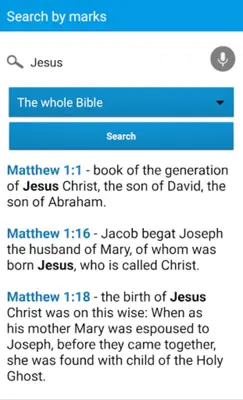 Holy Bible in English android App screenshot 3